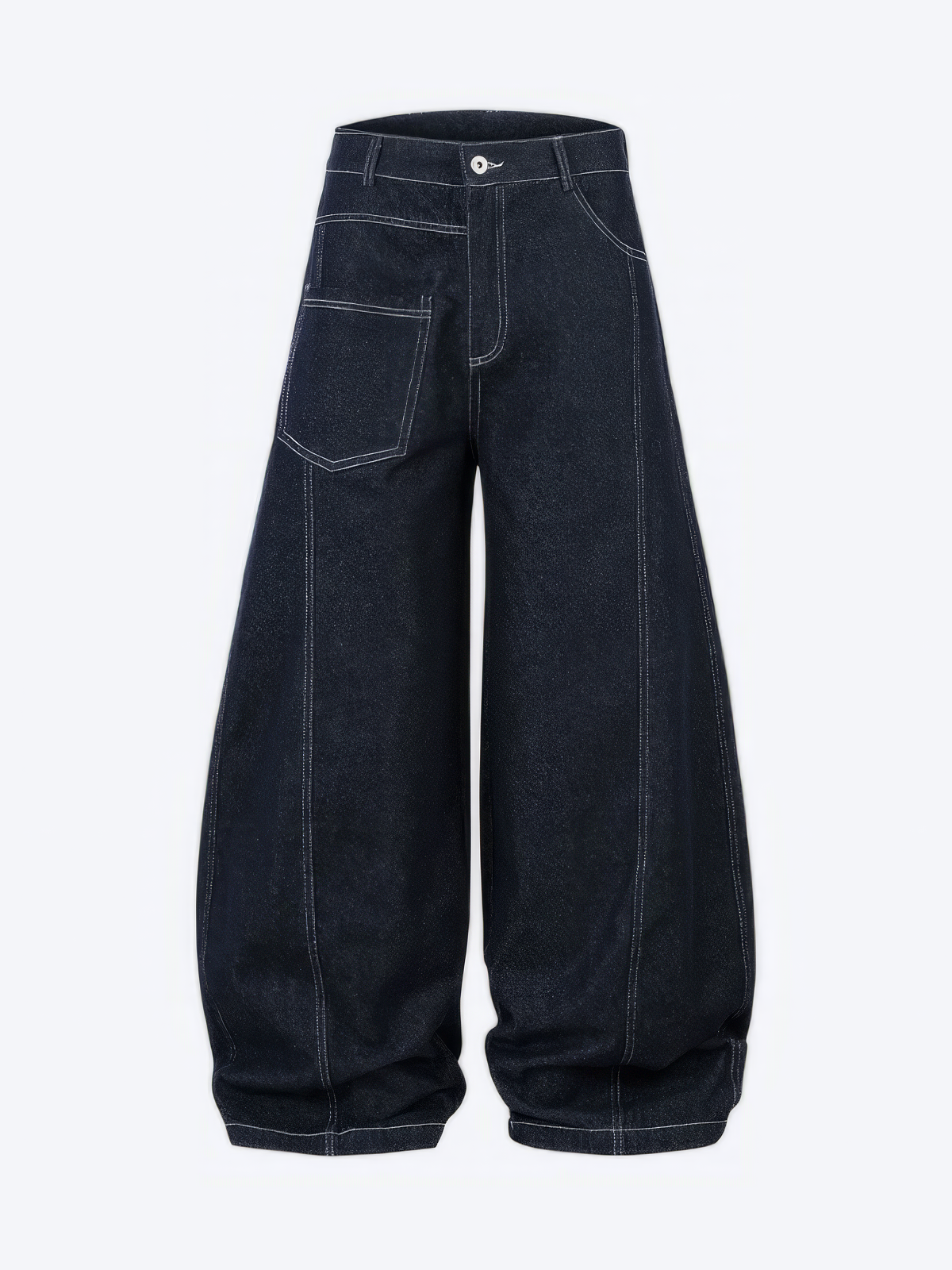 WIDE LEG BAGGY CASUAL JEANS - Designer Streetwear Brand | SPRAYNPRAY®