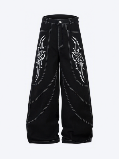 BLADE BAGGY JEANS - Designer Streetwear Brand | SPRAYNPRAY®