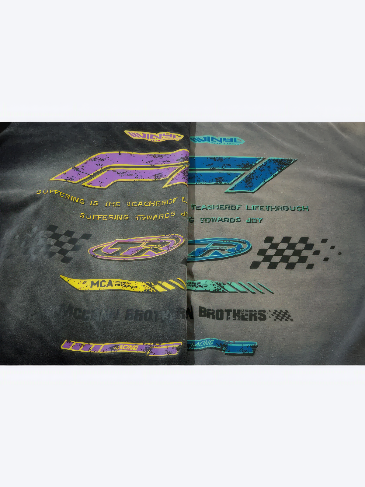 HIGH STREET GRUNGE GRAPHIC LONG SLEEVE - F1