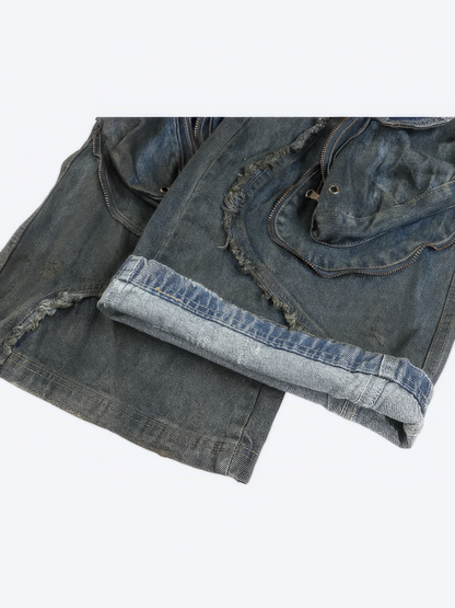 ROPA VINTAGE WASHED POCKETS DENIM - Designer Streetwear Brand | SPRAYNPRAY®