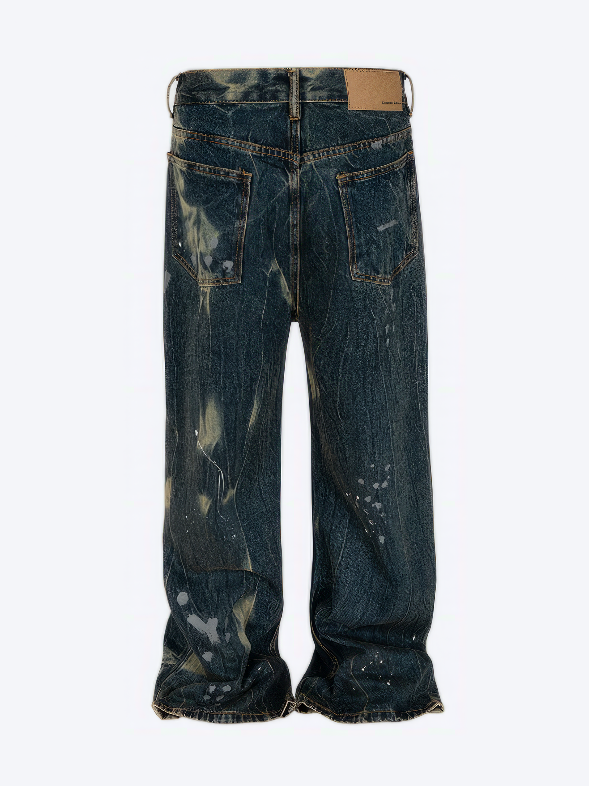 VINTAGE BAGGY STAINS JEANS - Designer Streetwear Brand | SPRAYNPRAY®