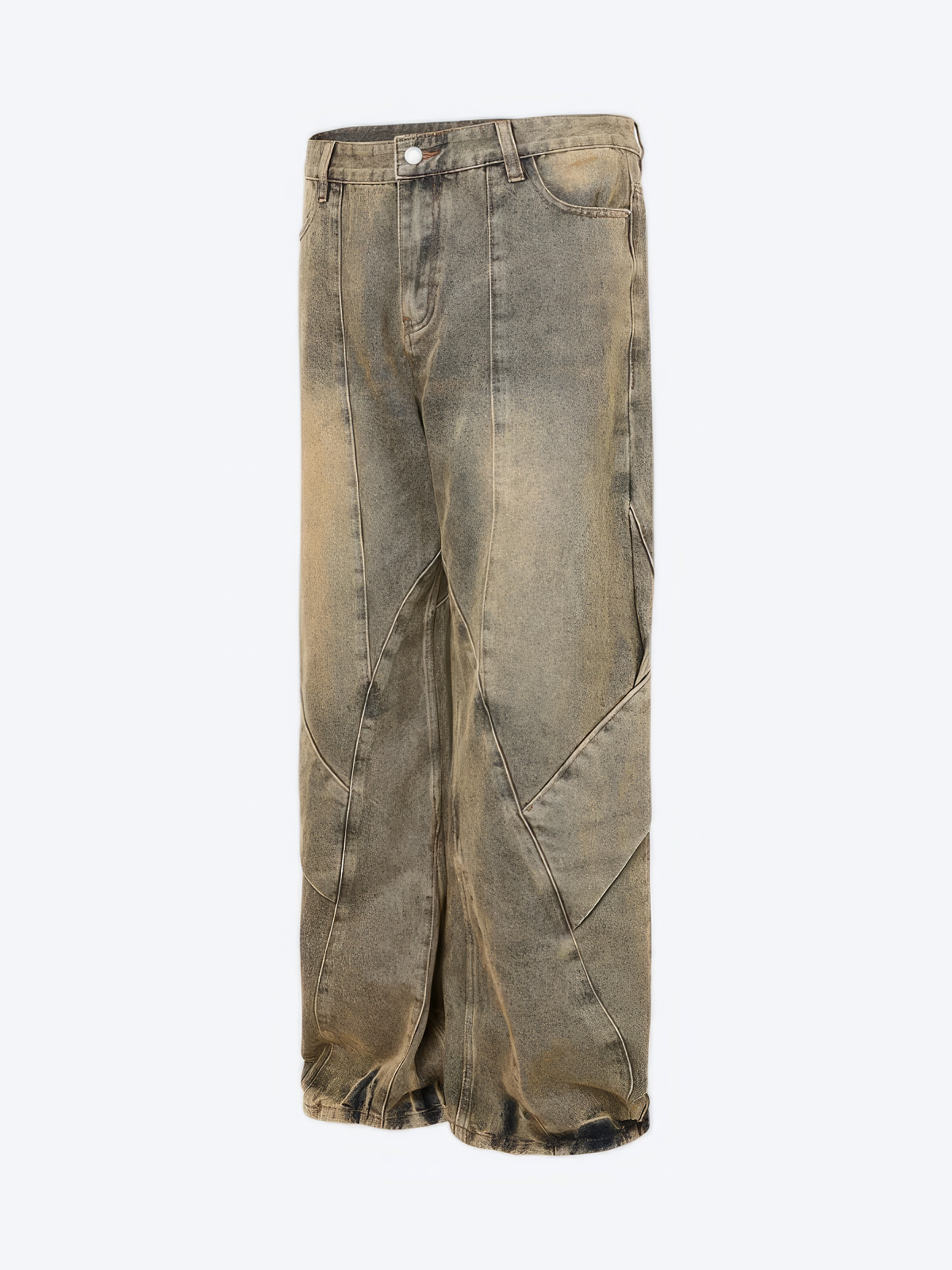 VINTAGE SAND BAGGY DENIM - Designer Streetwear Brand | SPRAYNPRAY®