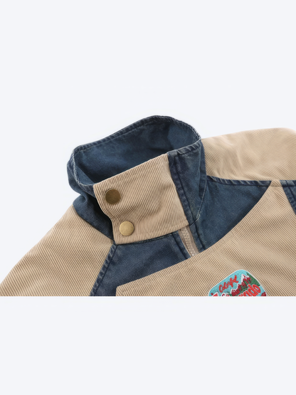 VINTAGE PADDED DENIM JACKET