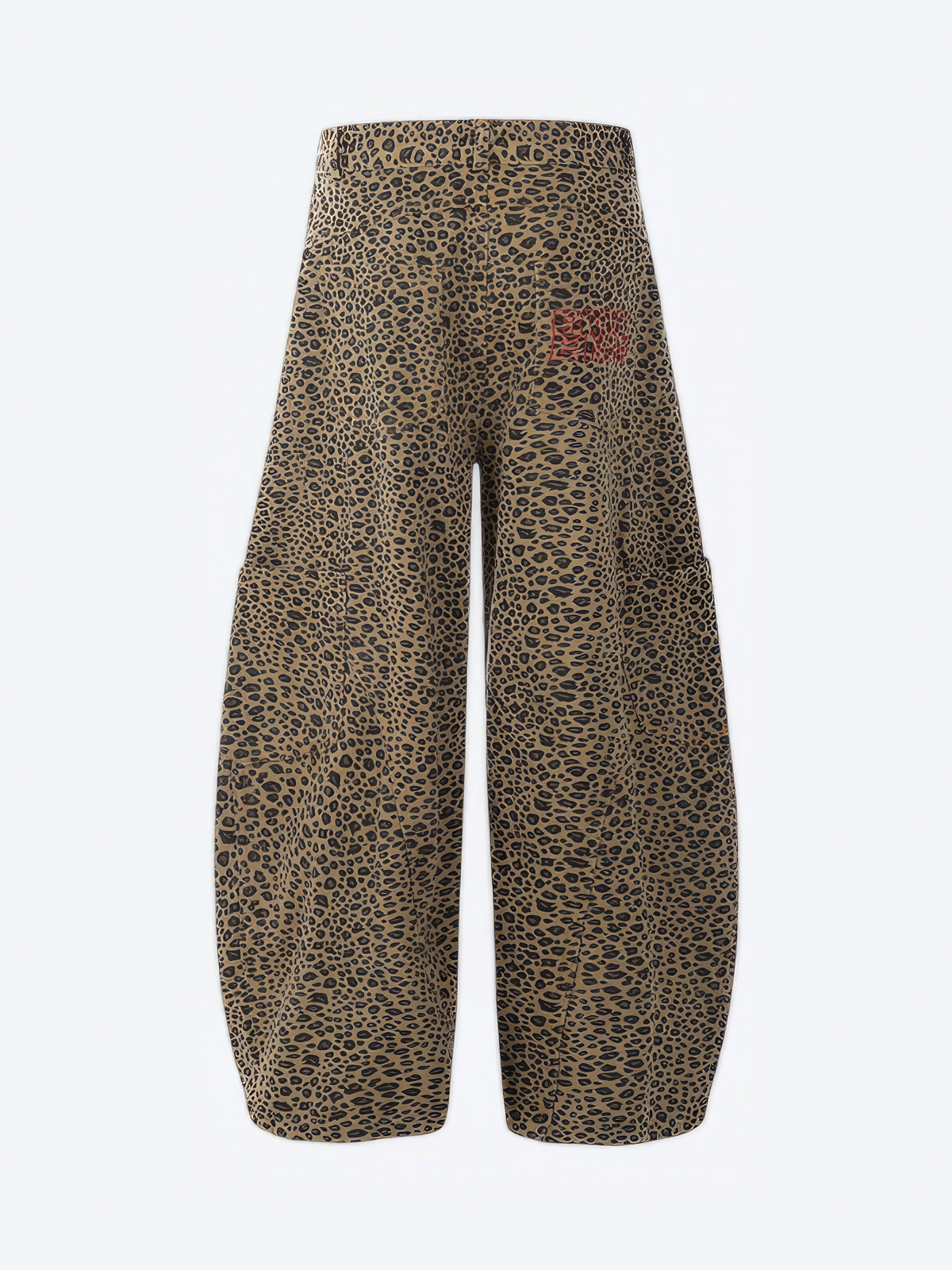 VINTAGE SIDE POCKET LEOPARD JEANS - Designer Streetwear Brand | SPRAYNPRAY®