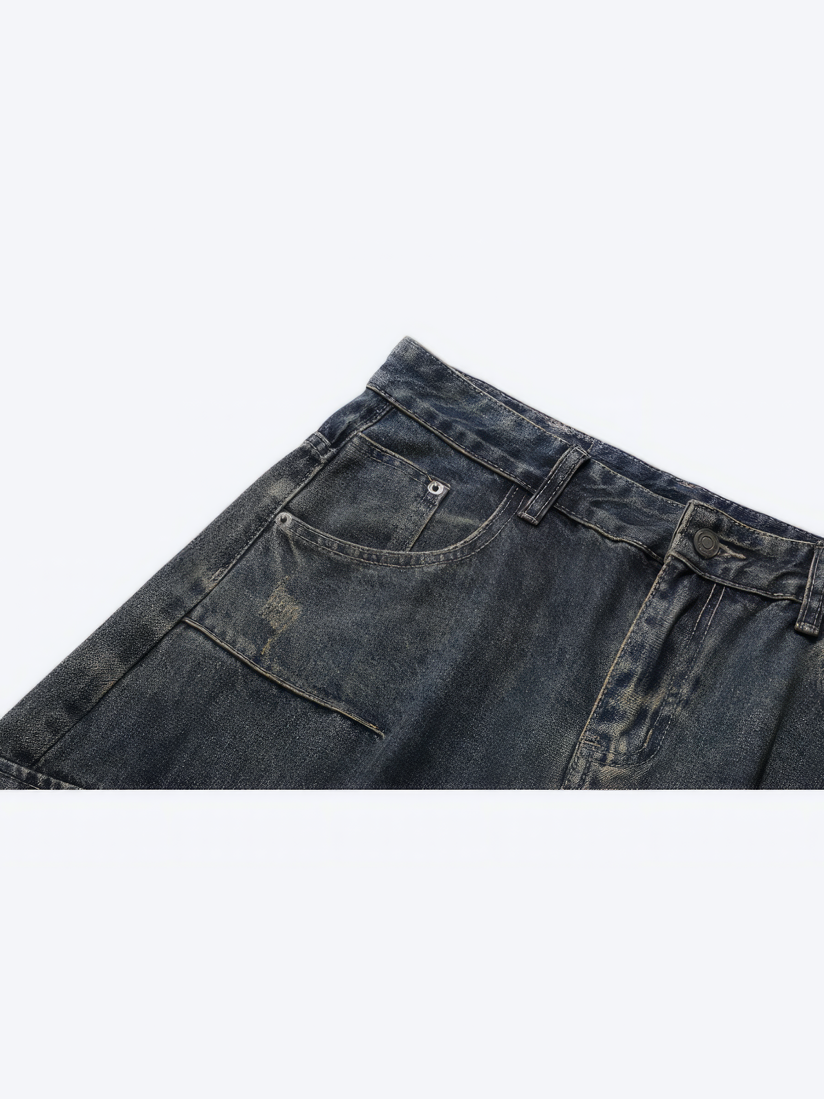 VINTAGE LOOSE POCKET BAGGY JEANS - Designer Streetwear Brand | SPRAYNPRAY®