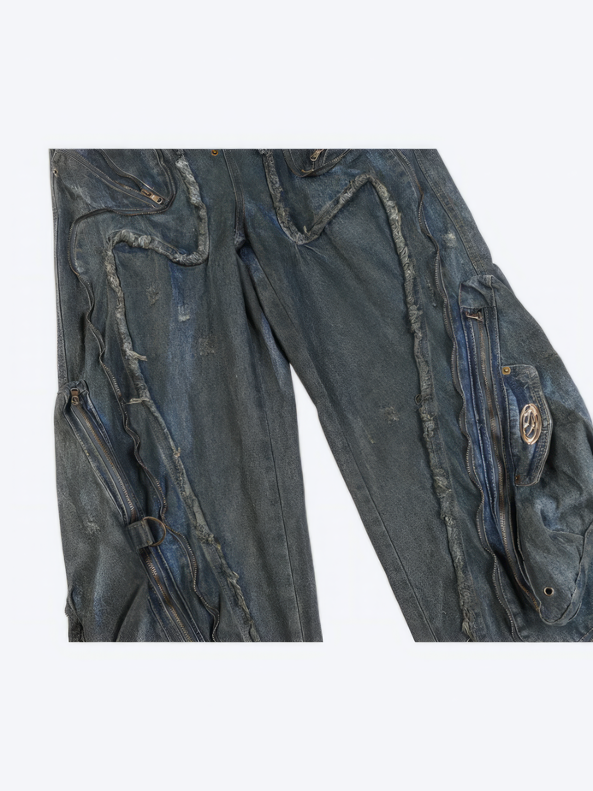 ROPA VINTAGE WASHED POCKETS DENIM - Designer Streetwear Brand | SPRAYNPRAY®