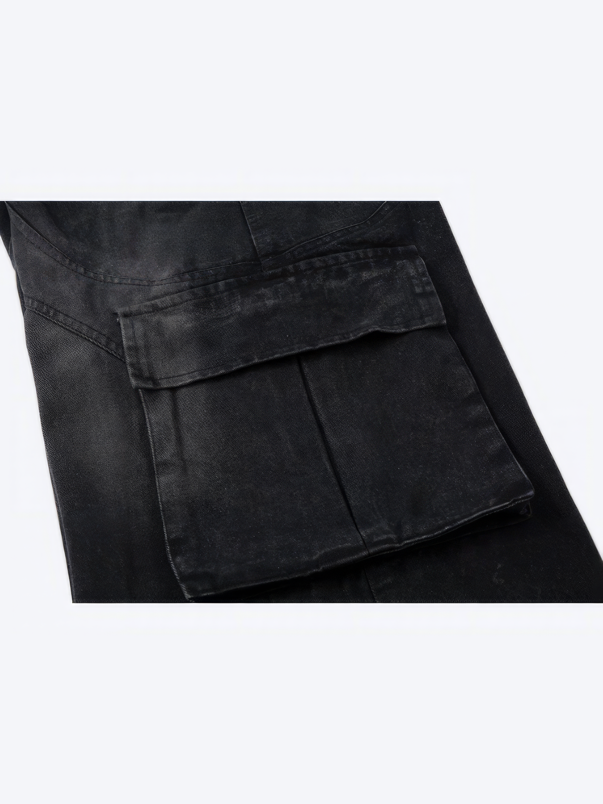 SIDE POCKET LOOSE DENIM - Designer Streetwear Brand | SPRAYNPRAY®