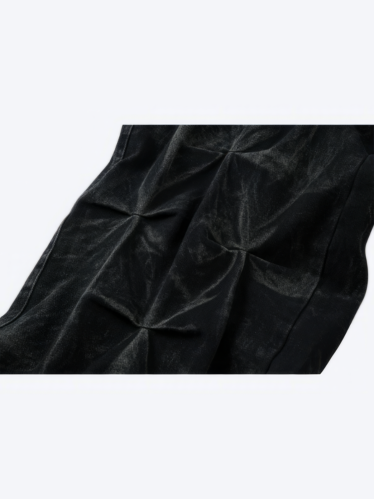 SHADOW PLEATED DENIM - Designer Streetwear Brand | SPRAYNPRAY®