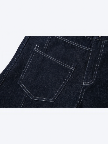 WIDE LEG BAGGY CASUAL JEANS - Designer Streetwear Brand | SPRAYNPRAY®