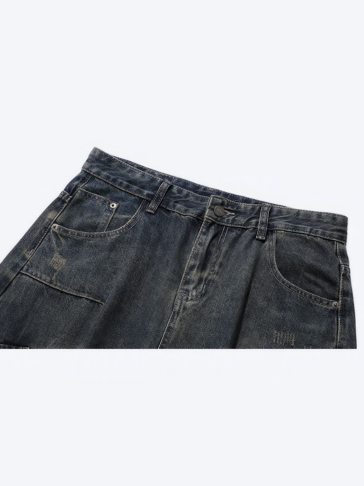 VINTAGE LOOSE POCKET BAGGY JEANS - Designer Streetwear Brand | SPRAYNPRAY®