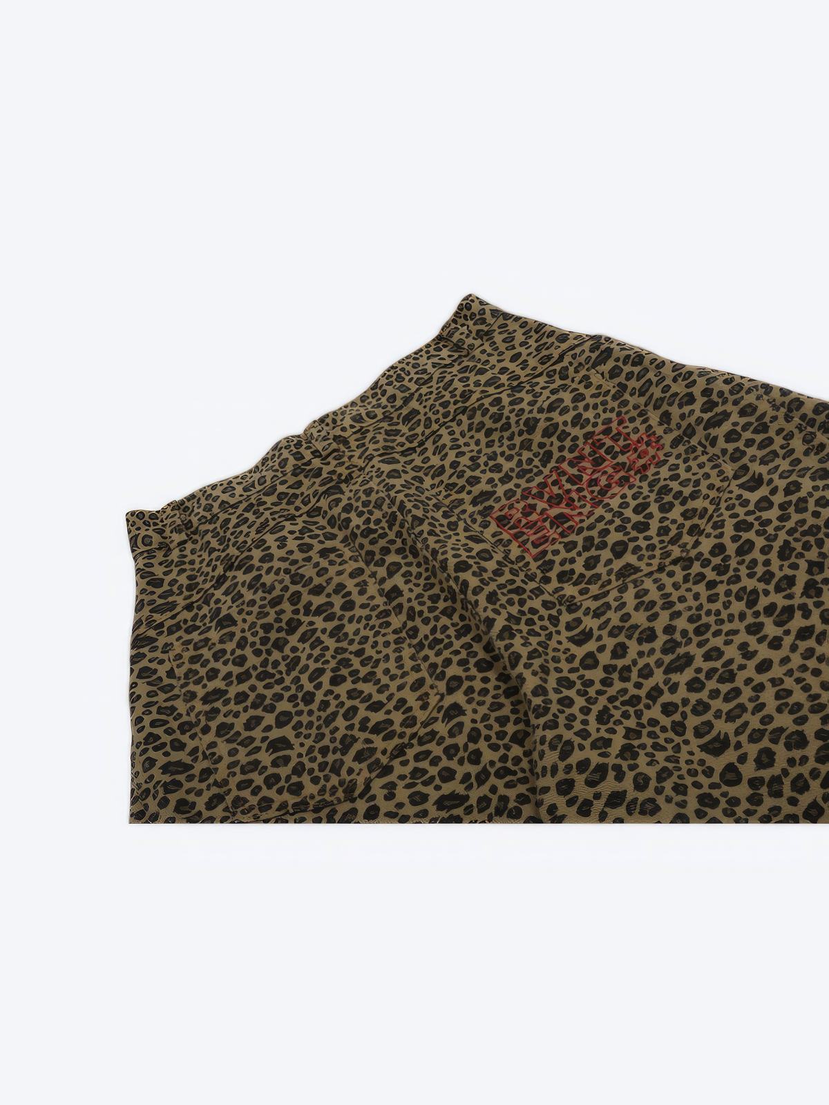 VINTAGE SIDE POCKET LEOPARD JEANS - Designer Streetwear Brand | SPRAYNPRAY®