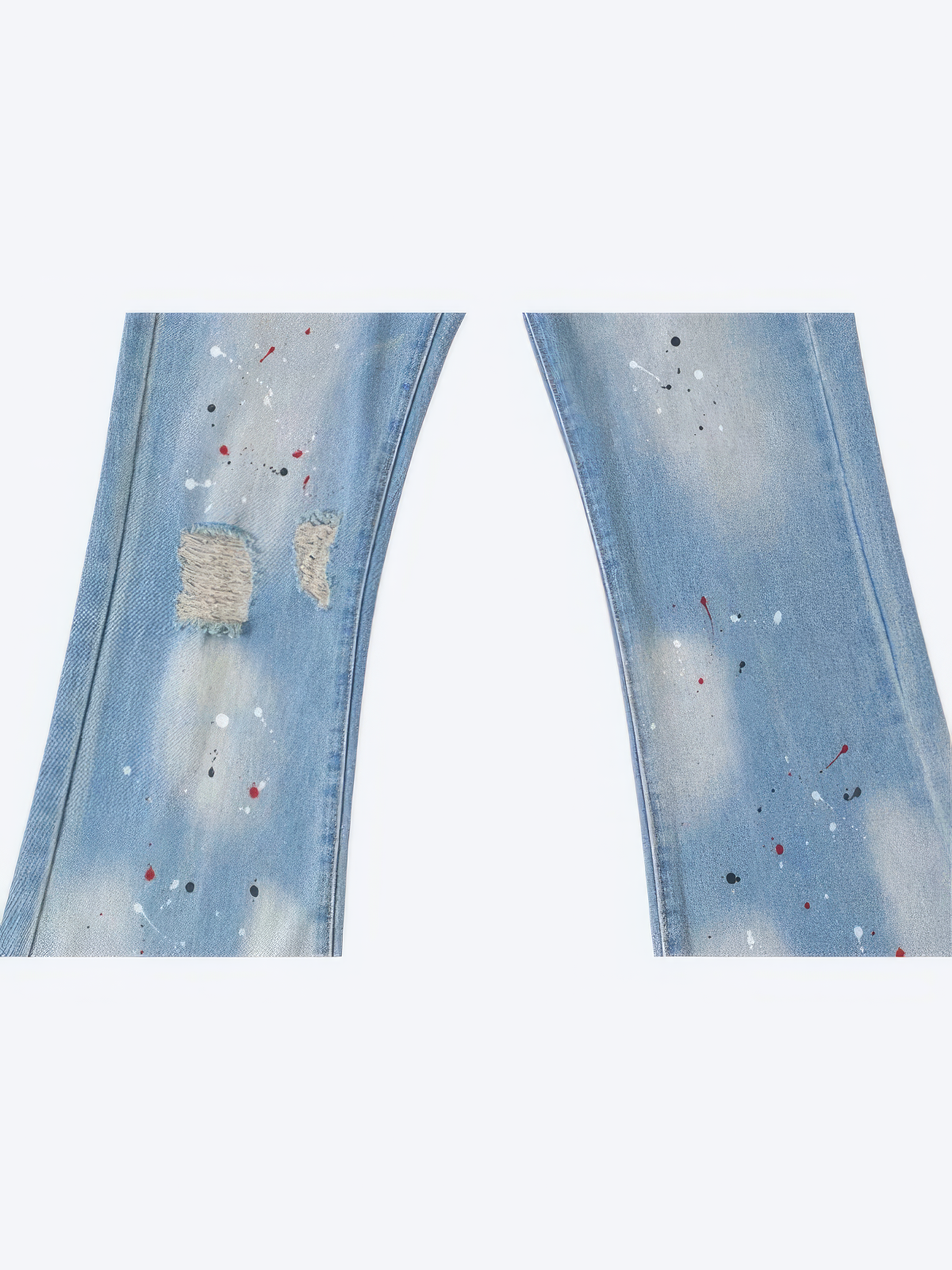 SPLASH FLARE DENIM - Designer Streetwear Brand | SPRAYNPRAY®