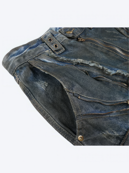 ROPA VINTAGE WASHED POCKETS DENIM - Designer Streetwear Brand | SPRAYNPRAY®